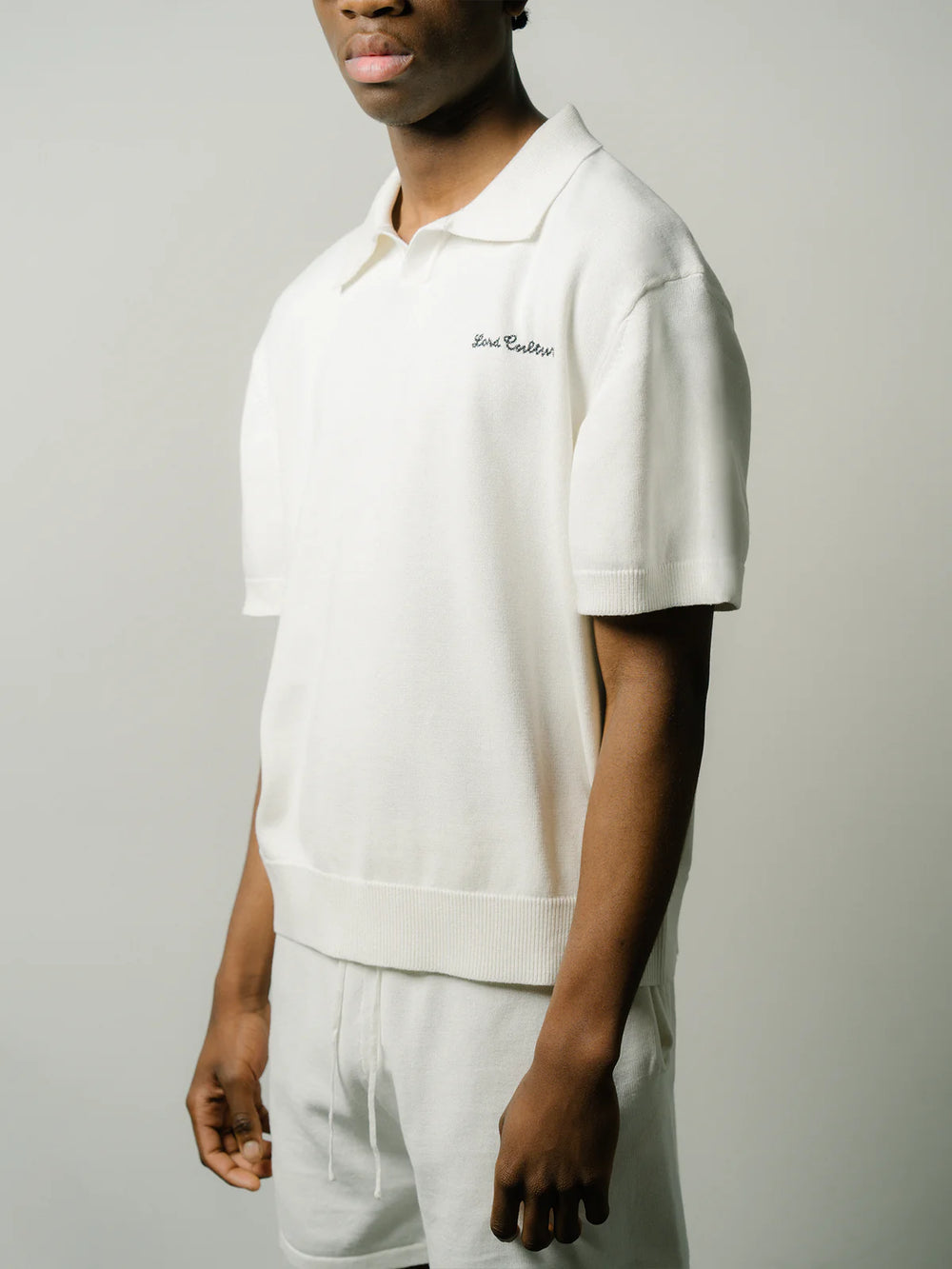 LORD CULTURE POLO KNIT IVORY