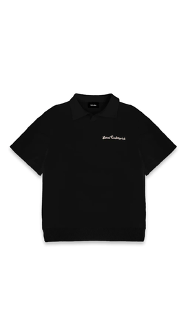 LORD CULTURE POLO KNIT BLACK
