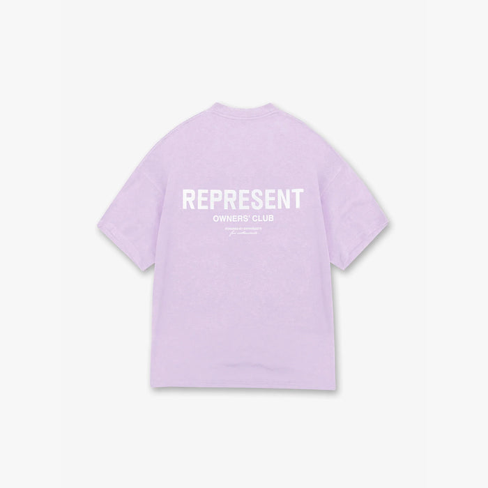 REPRESENT OWNERS CLUB TEE PASTEL LILAC