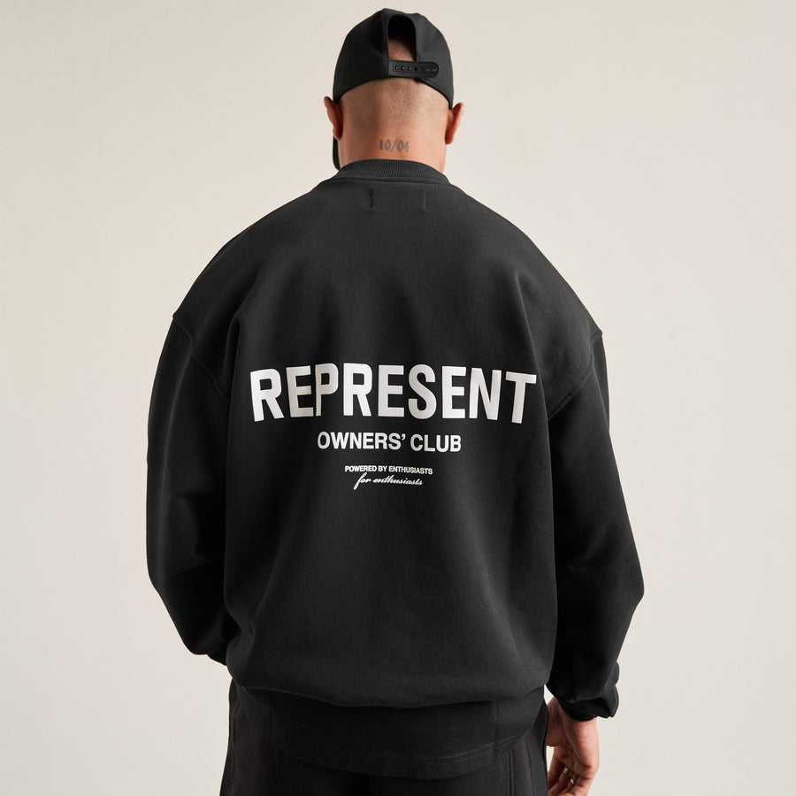 REPRESENT OWNERS SWEATER BLACK