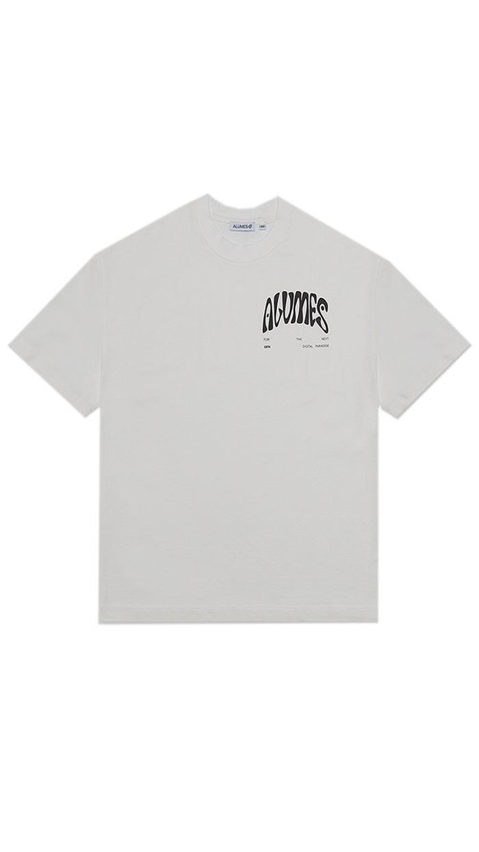 ALUMES GRAPHIC T-SHIRT WHITE