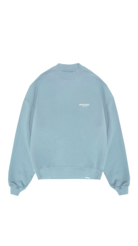 REPRESENT OWNERS CLUB SWEATER POWDER BLUE